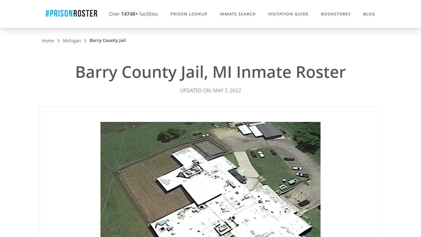 Barry County Jail, MI Inmate Roster - Inmate Locator